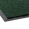 Crown Matting Technologies Scraper/Wiper Mat, Polypropylene, 5/16" Thick, Forest Green, 4' W x 8' L CN 0048FG - alternate 2